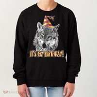 Wolf Birthday Themed Party Wolves Theme Wolf Lover Women's Sweatshirt thumb 0
