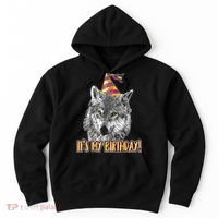 Wolf Birthday Themed Party Wolves Theme Wolf Lover Hoodie thumb 0