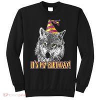 Wolf Birthday Themed Party Wolves Theme Wolf Lover Sweatshirt thumb 0