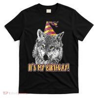 Wolf Birthday Themed Party Wolves Theme Wolf Lover T-Shirt thumb 0