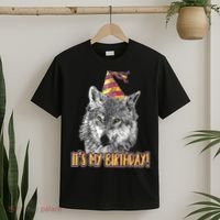 Wolf Birthday Themed Party Wolves Theme Wolf Lover T-Shirt thumb 2
