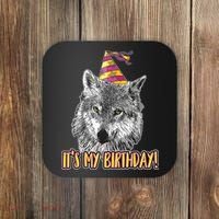Wolf Birthday Themed Party Wolves Theme Wolf Lover Coaster thumb 0