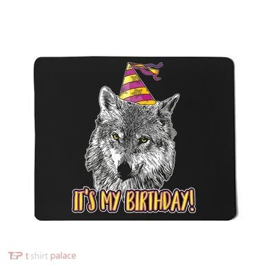 Wolf Birthday Themed Party Wolves Theme Wolf Lover Mousepad