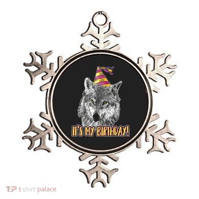 Wolf Birthday Themed Party Wolves Theme Wolf Lover Ornament