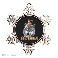 Wolf Birthday Themed Party Wolves Theme Wolf Lover Ornament thumb 0