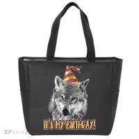 Wolf Birthday Themed Party Wolves Theme Wolf Lover Tote Bag thumb 0