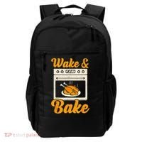 Wake Bake Turkey Feast Meal Dinner Chef Thanksgiving Backpack thumb 0
