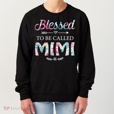 Wo Blessed To Be Called Mimi Gift For Mimi Meaningful Gift Women's Sweatshirt