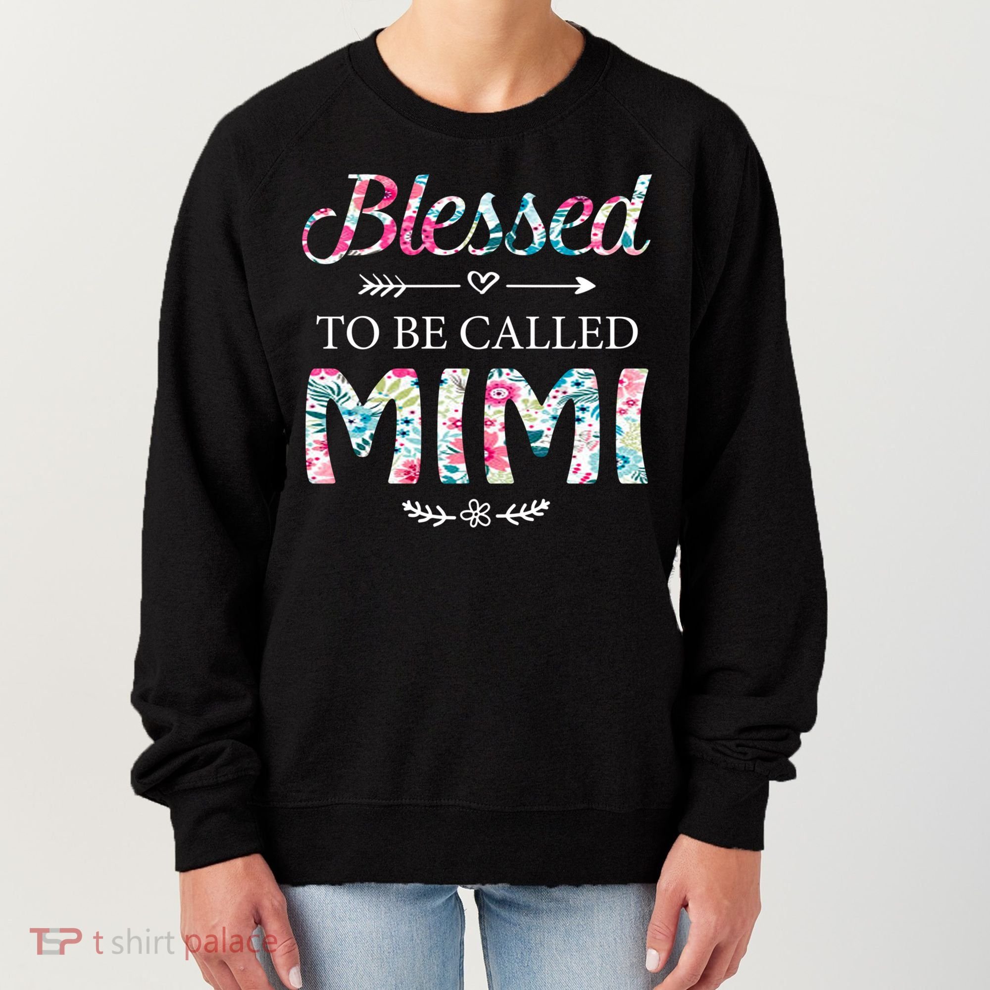 Wo Blessed To Be Called Mimi Gift For Mimi Meaningful Gift Women's Sweatshirt