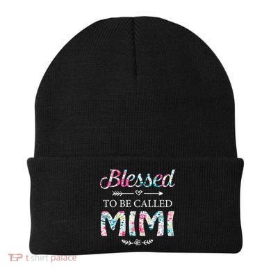 Wo Blessed To Be Called Mimi Gift For Mimi Meaningful Gift Beanie