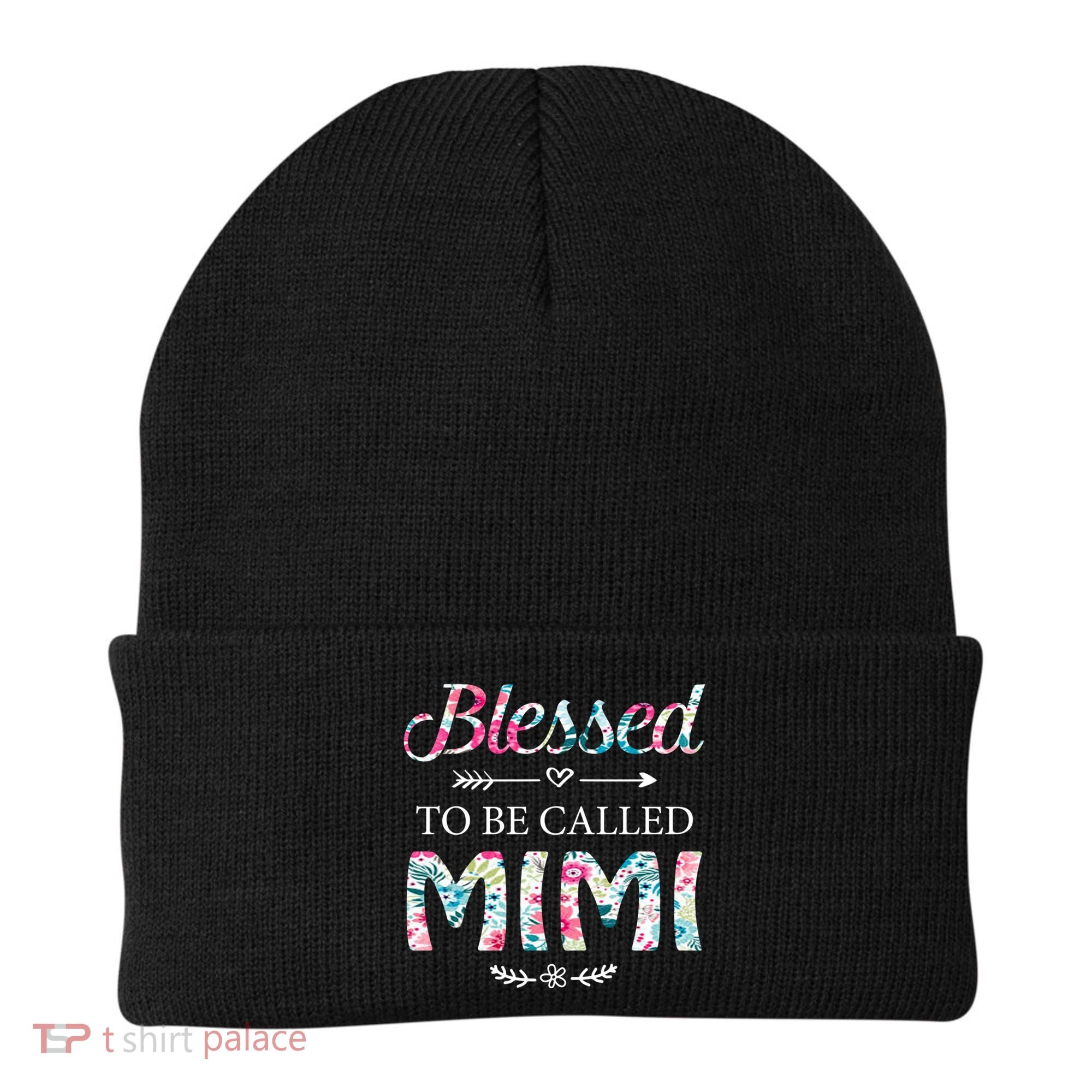 Wo Blessed To Be Called Mimi Gift For Mimi Meaningful Gift Beanie