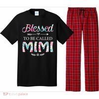 Wo Blessed To Be Called Mimi Gift For Mimi Meaningful Gift Pajama Set thumb 0