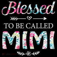 Wo Blessed To Be Called Mimi Gift For Mimi Meaningful Gift Women's Hoodie thumb 2