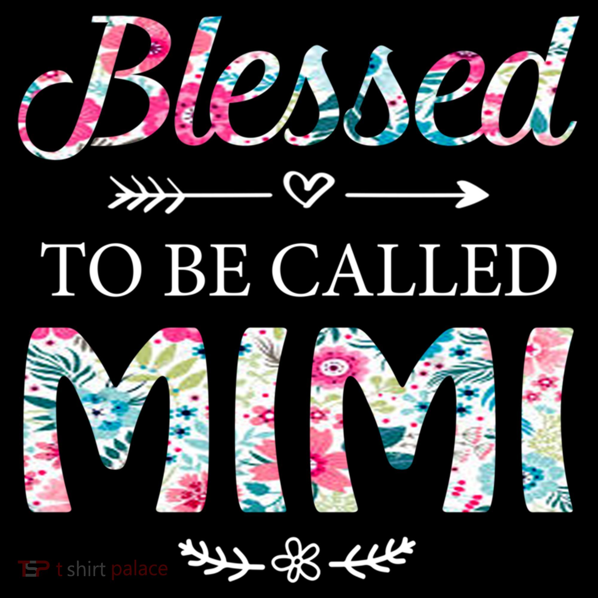Wo Blessed To Be Called Mimi Gift For Mimi Meaningful Gift Women's Hoodie