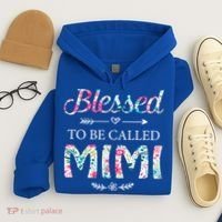 Wo Blessed To Be Called Mimi Gift For Mimi Meaningful Gift Hoodie thumb 4