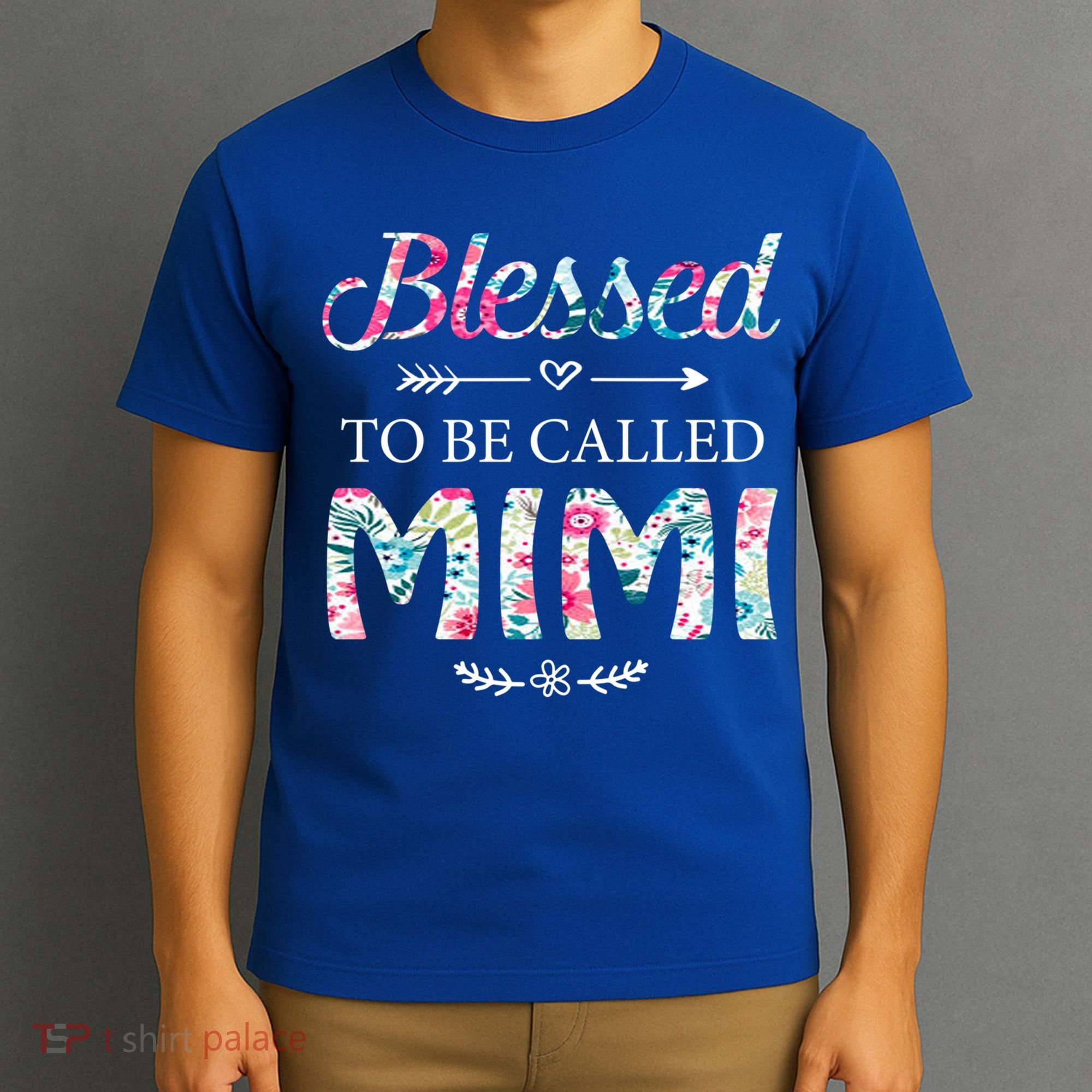 Wo Blessed To Be Called Mimi Gift For Mimi Meaningful Gift T-Shirt