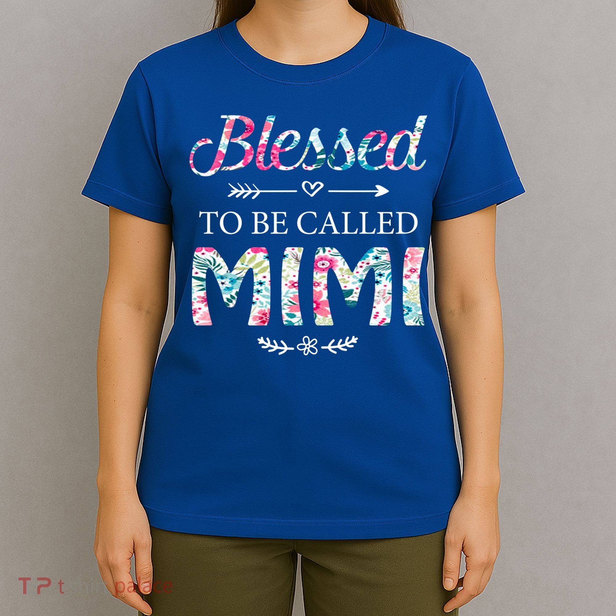 Wo Blessed To Be Called Mimi Gift For Mimi Meaningful Gift T-Shirt