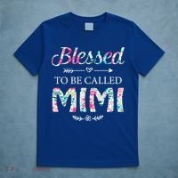 Wo Blessed To Be Called Mimi Gift For Mimi Meaningful Gift T-Shirt thumb 5