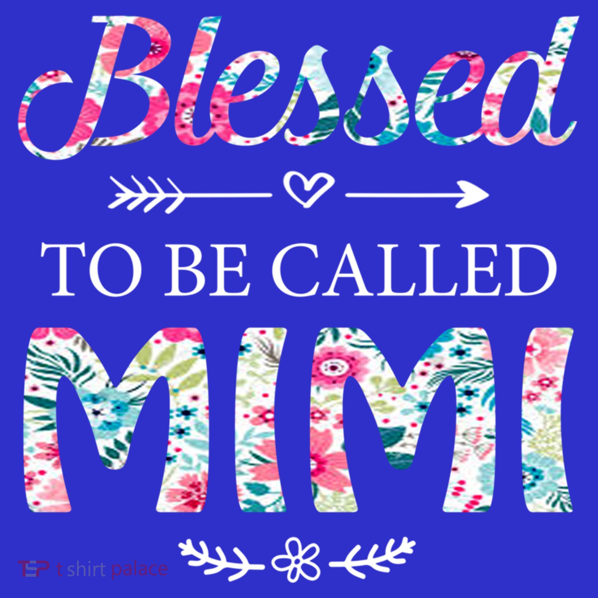 Wo Blessed To Be Called Mimi Gift For Mimi Meaningful Gift Polo
