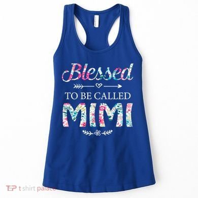 Wo Blessed To Be Called Mimi Gift For Mimi Meaningful Gift Women's Tank Top