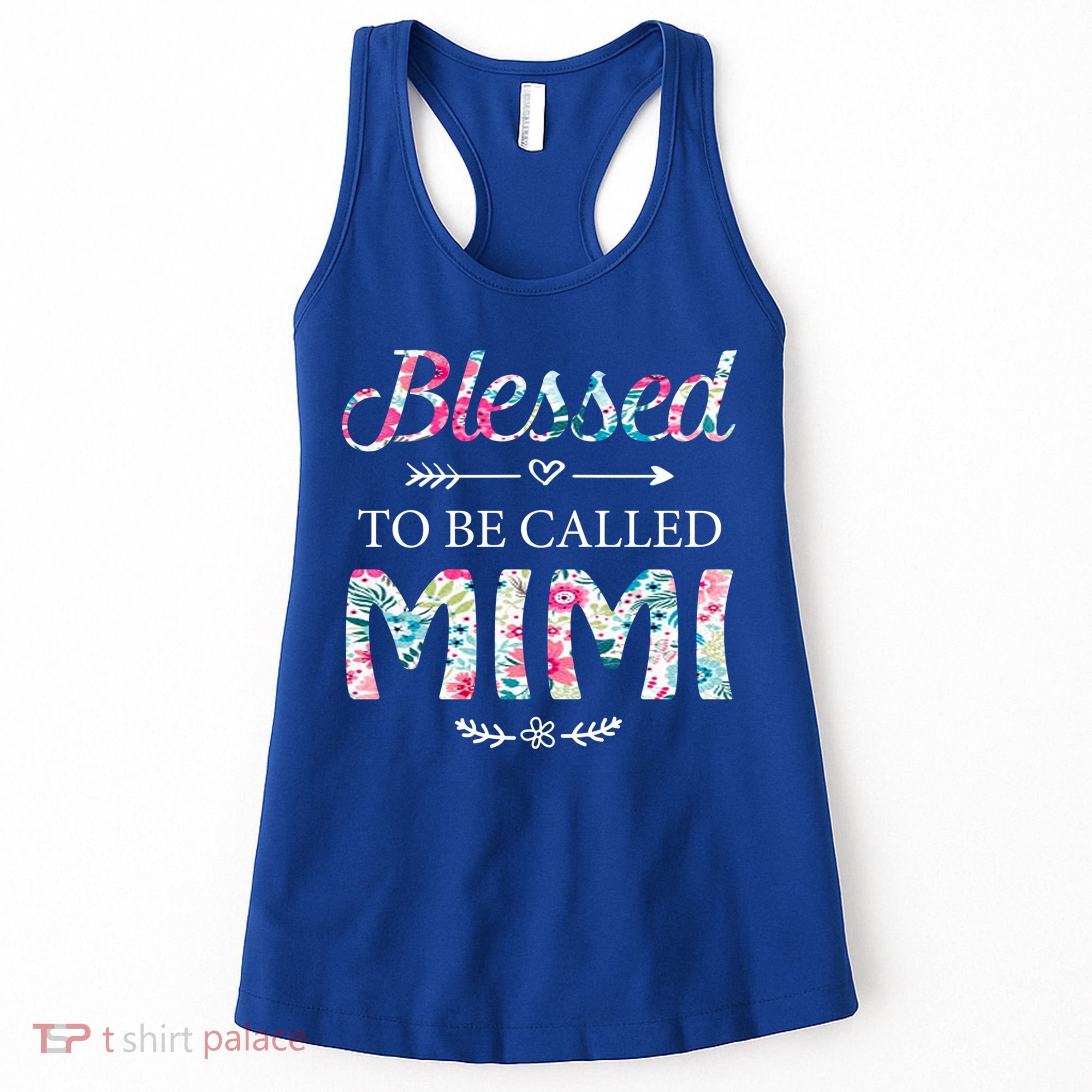 Wo Blessed To Be Called Mimi Gift For Mimi Meaningful Gift Women's Tank Top