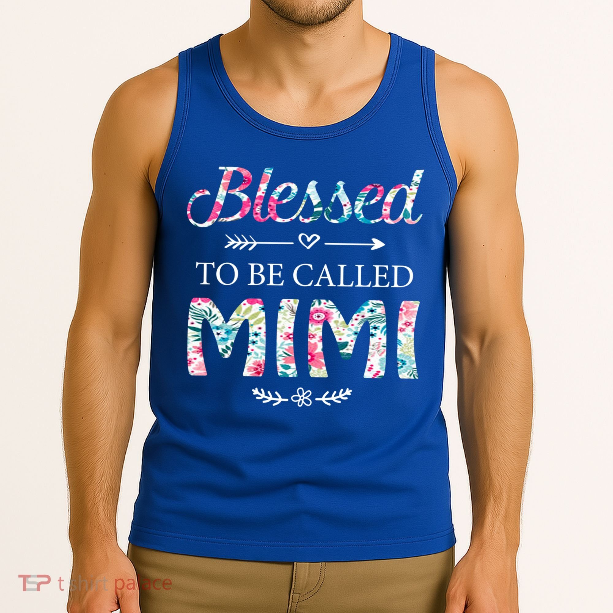 Wo Blessed To Be Called Mimi Gift For Mimi Meaningful Gift Tank Top