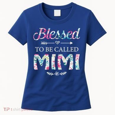 Wo Blessed To Be Called Mimi Gift For Mimi Meaningful Gift Women's T-Shirt