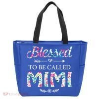 Wo Blessed To Be Called Mimi Gift For Mimi Meaningful Gift Tote Bag thumb 0