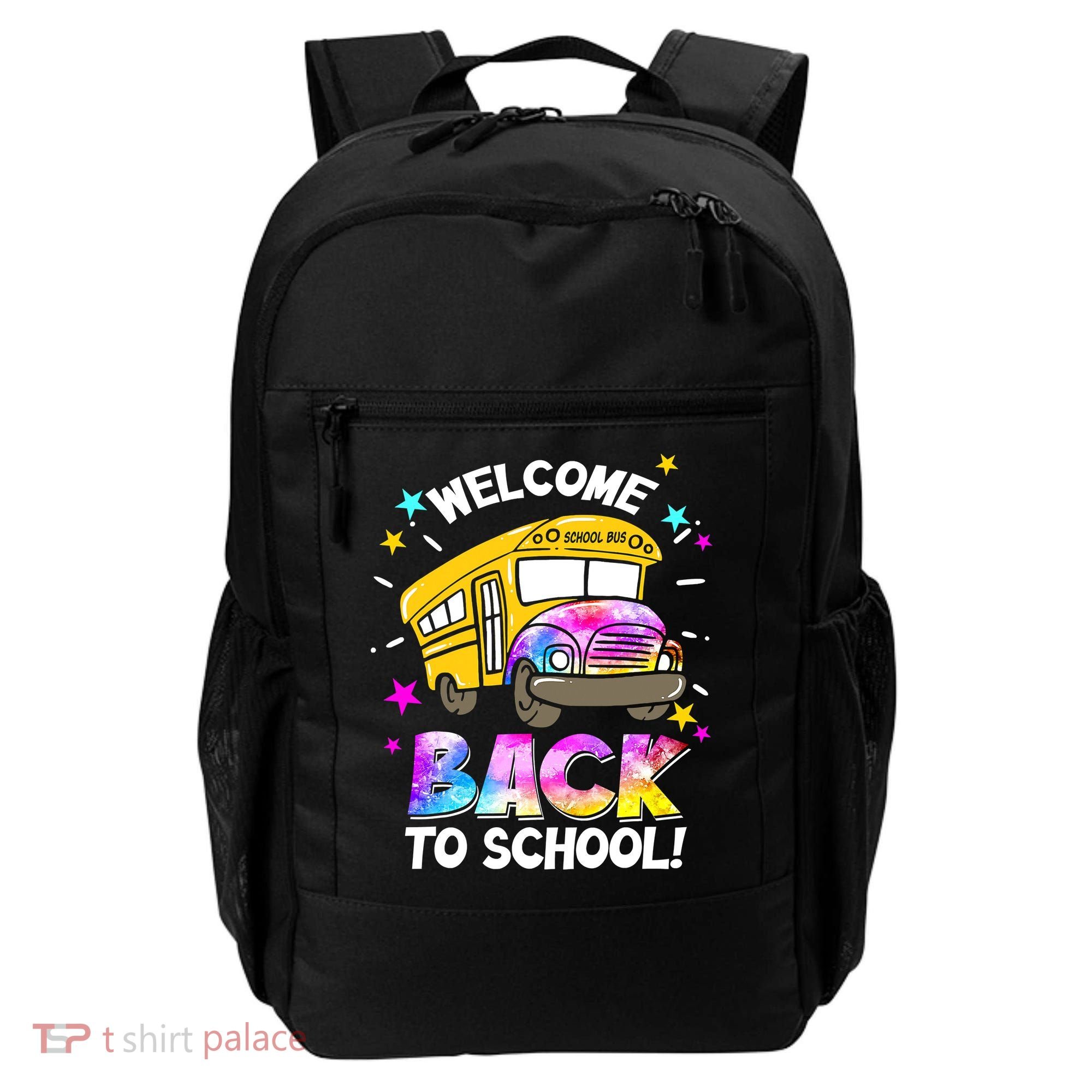 Welcome Back To School Funny School Bus Driver Backpack
