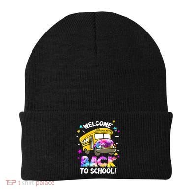 Welcome Back To School Funny School Bus Driver Beanie