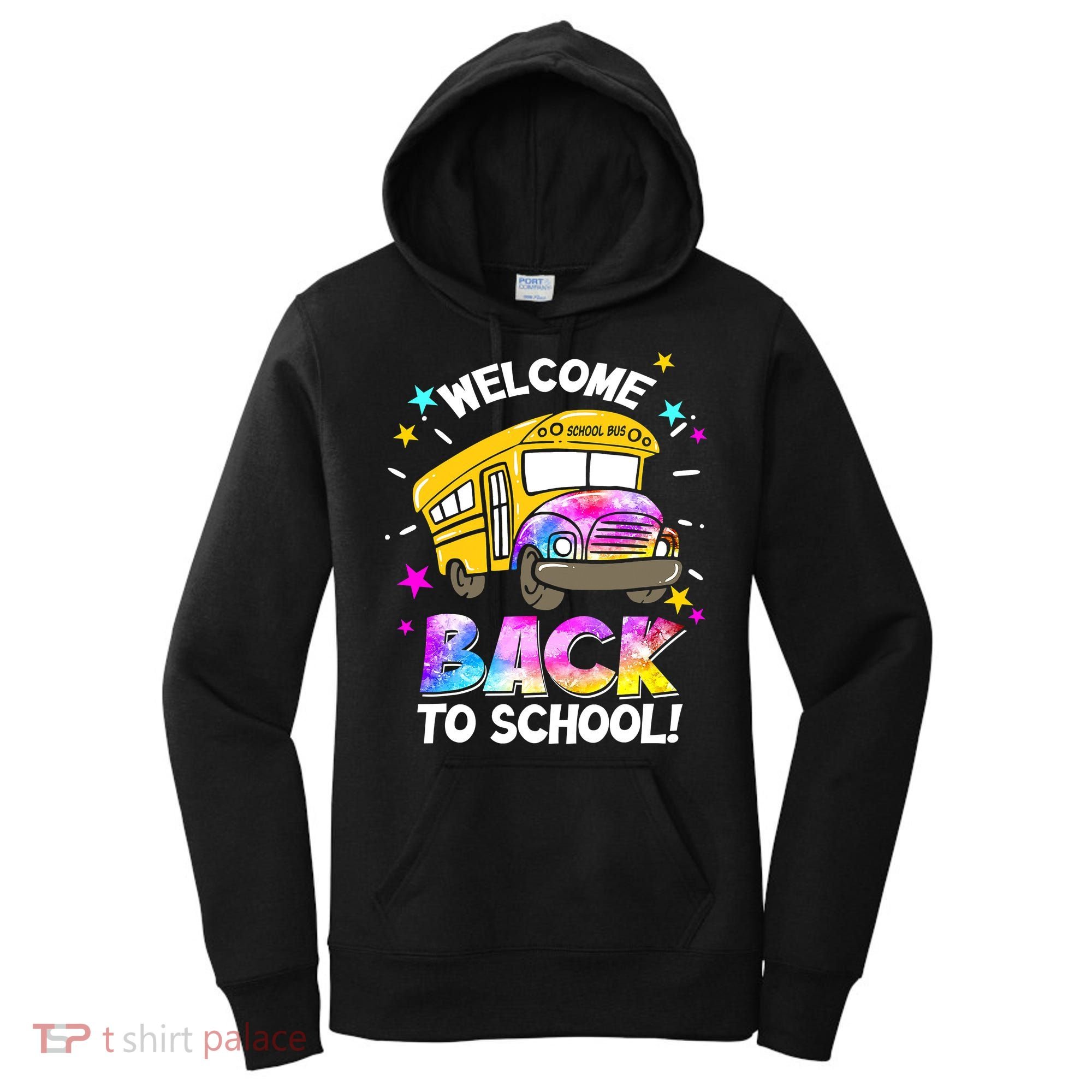 Welcome Back To School Funny School Bus Driver Women's Hoodie