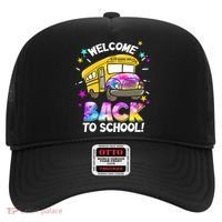 Welcome Back To School Funny School Bus Driver Hat thumb 0