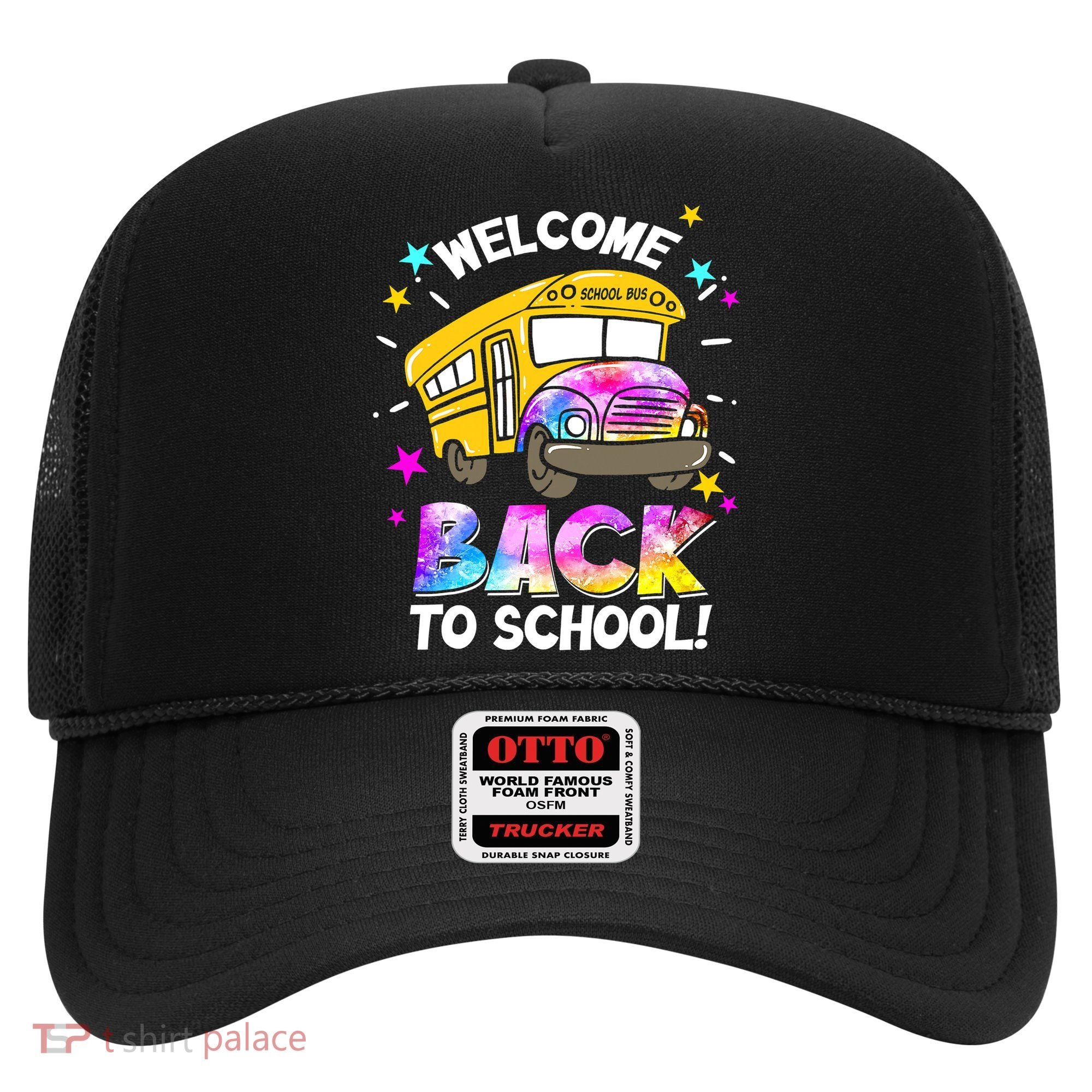 Welcome Back To School Funny School Bus Driver Hat