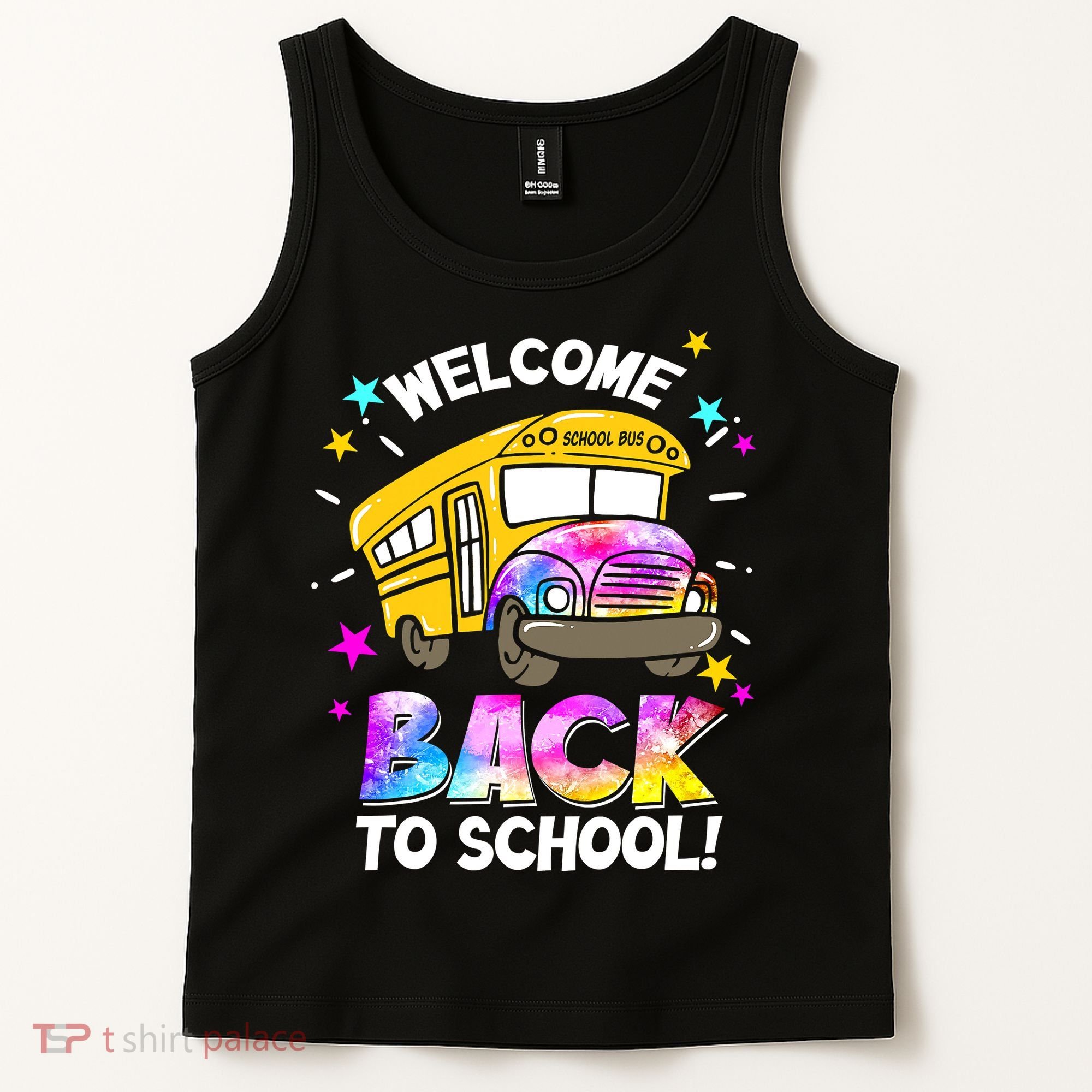 Welcome Back To School Funny School Bus Driver Tank Top
