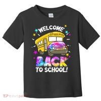 Welcome Back To School Funny School Bus Driver Toddler T-Shirt thumb 0
