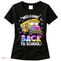 Welcome Back To School Funny School Bus Driver Women's T-Shirt thumb 0