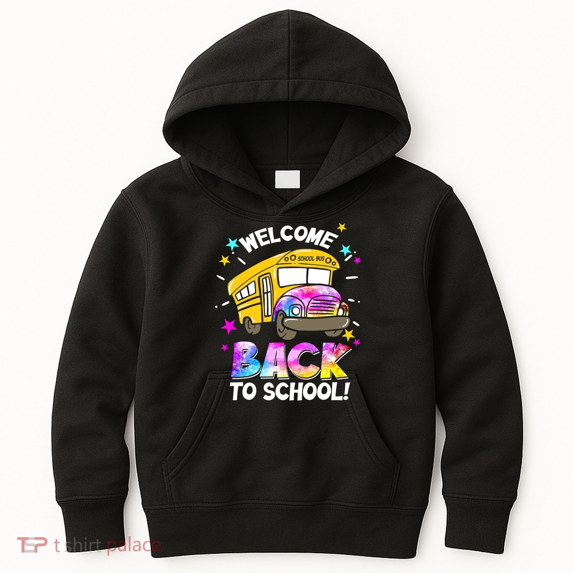 Welcome Back To School Funny School Bus Driver Kids Hoodie