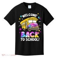 Welcome Back To School Funny School Bus Driver Kids T-Shirt thumb 0