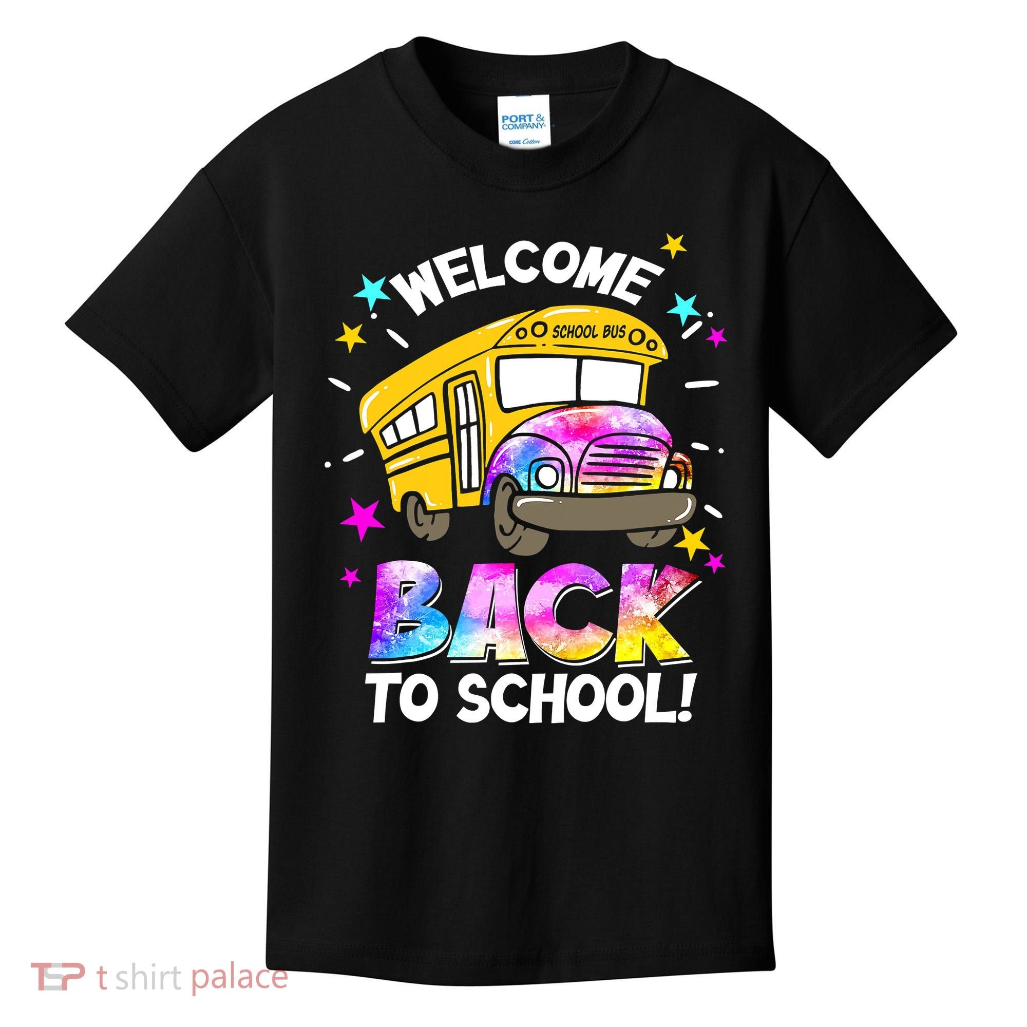 Welcome Back To School Funny School Bus Driver Kids T-Shirt