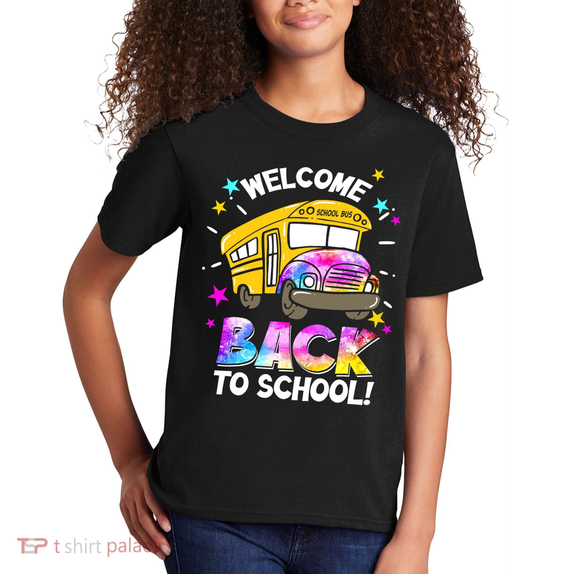 Welcome Back To School Funny School Bus Driver Kids T-Shirt