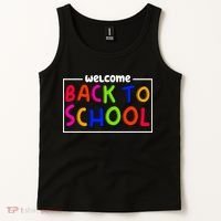 Welcome Back To School Tank Top thumb 2