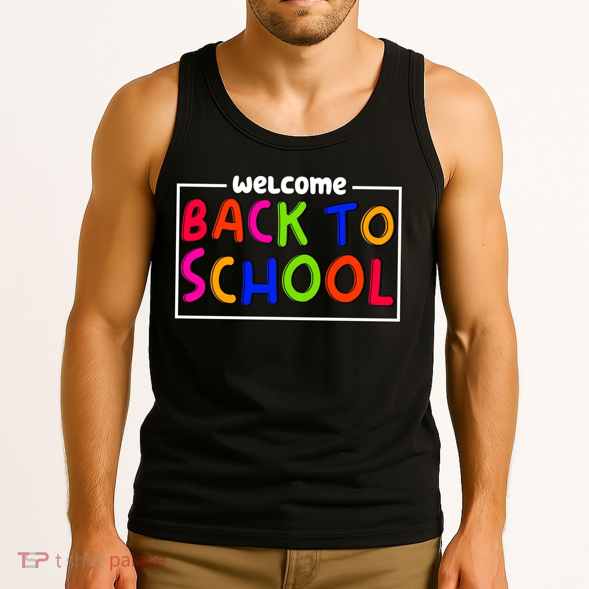 Welcome Back To School Tank Top