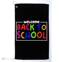 Welcome Back To School Golf Towel thumb 0