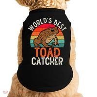 Worlds Best Toad Catcher Funny Amphibian Toad Doggie Tank thumb 0