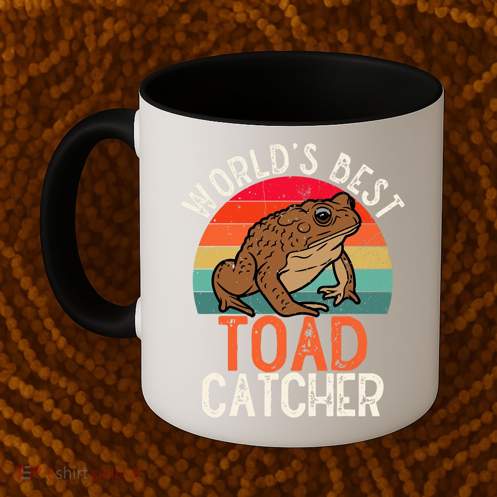 Worlds Best Toad Catcher Funny Amphibian Toad Coffee Mug