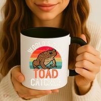 Worlds Best Toad Catcher Funny Amphibian Toad Coffee Mug thumb 3