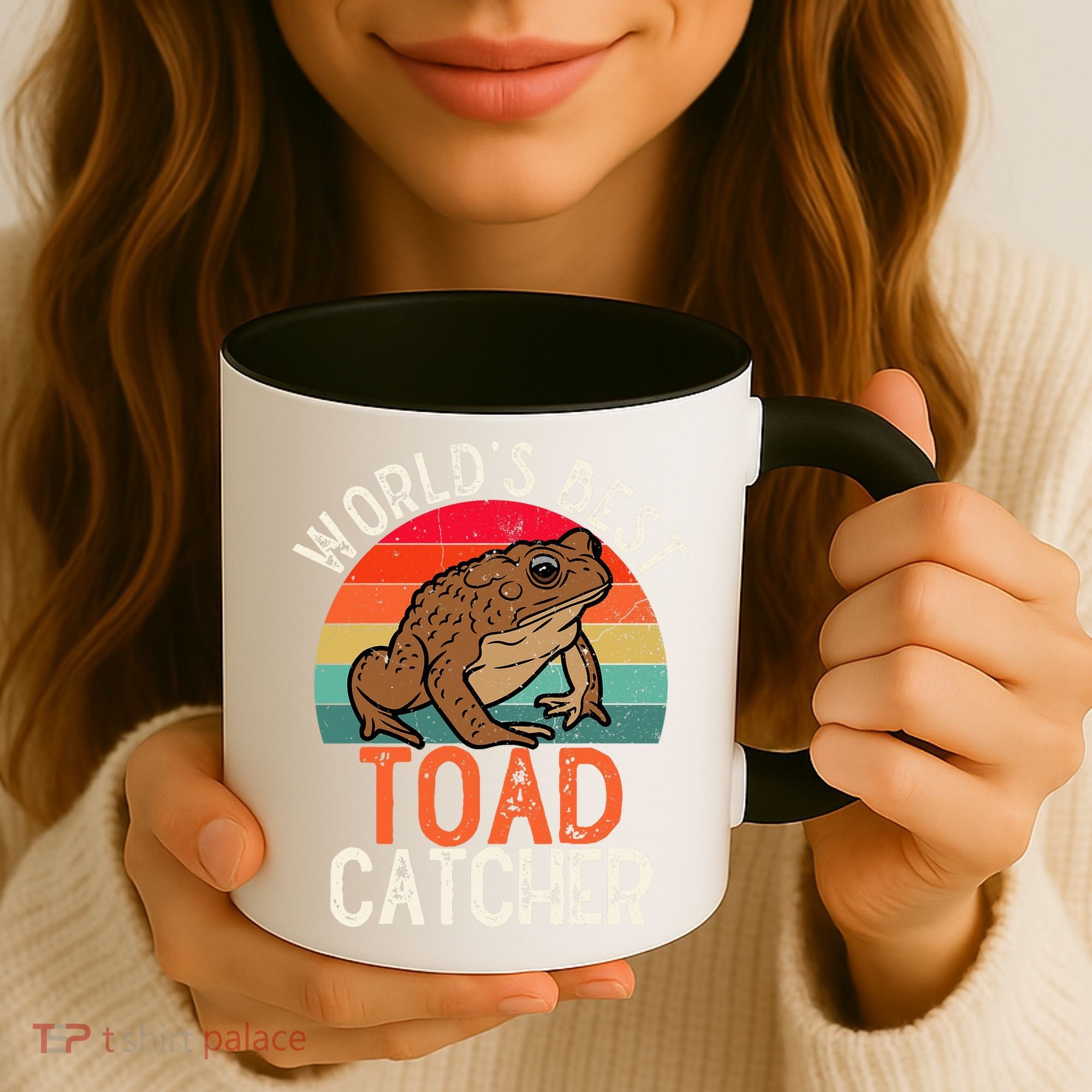 Worlds Best Toad Catcher Funny Amphibian Toad Coffee Mug
