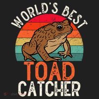 Worlds Best Toad Catcher Funny Amphibian Toad Beanie thumb 2
