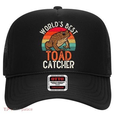 Worlds Best Toad Catcher Funny Amphibian Toad Hat