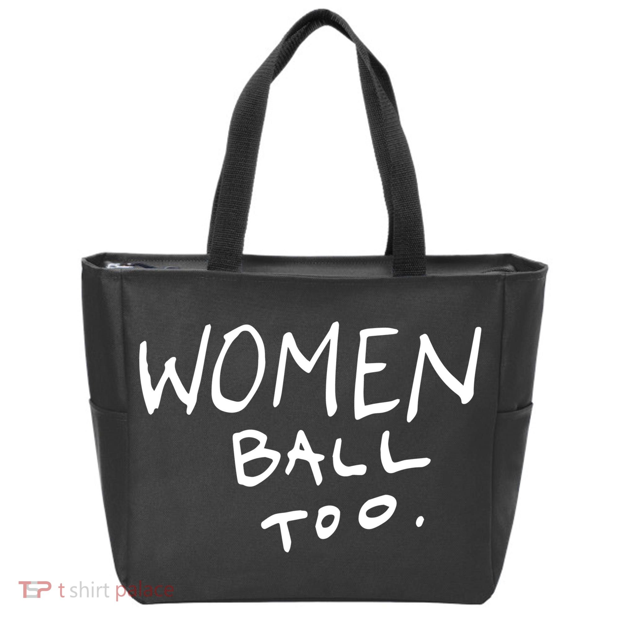 Women Ball Too Tote Bag
